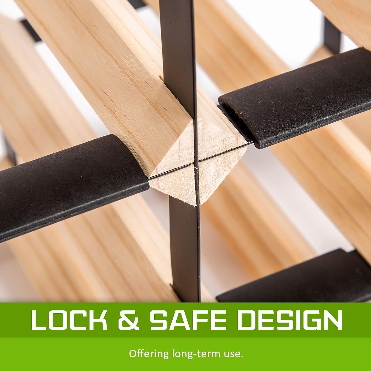20 Bottle Timber Wine Rack: image 9