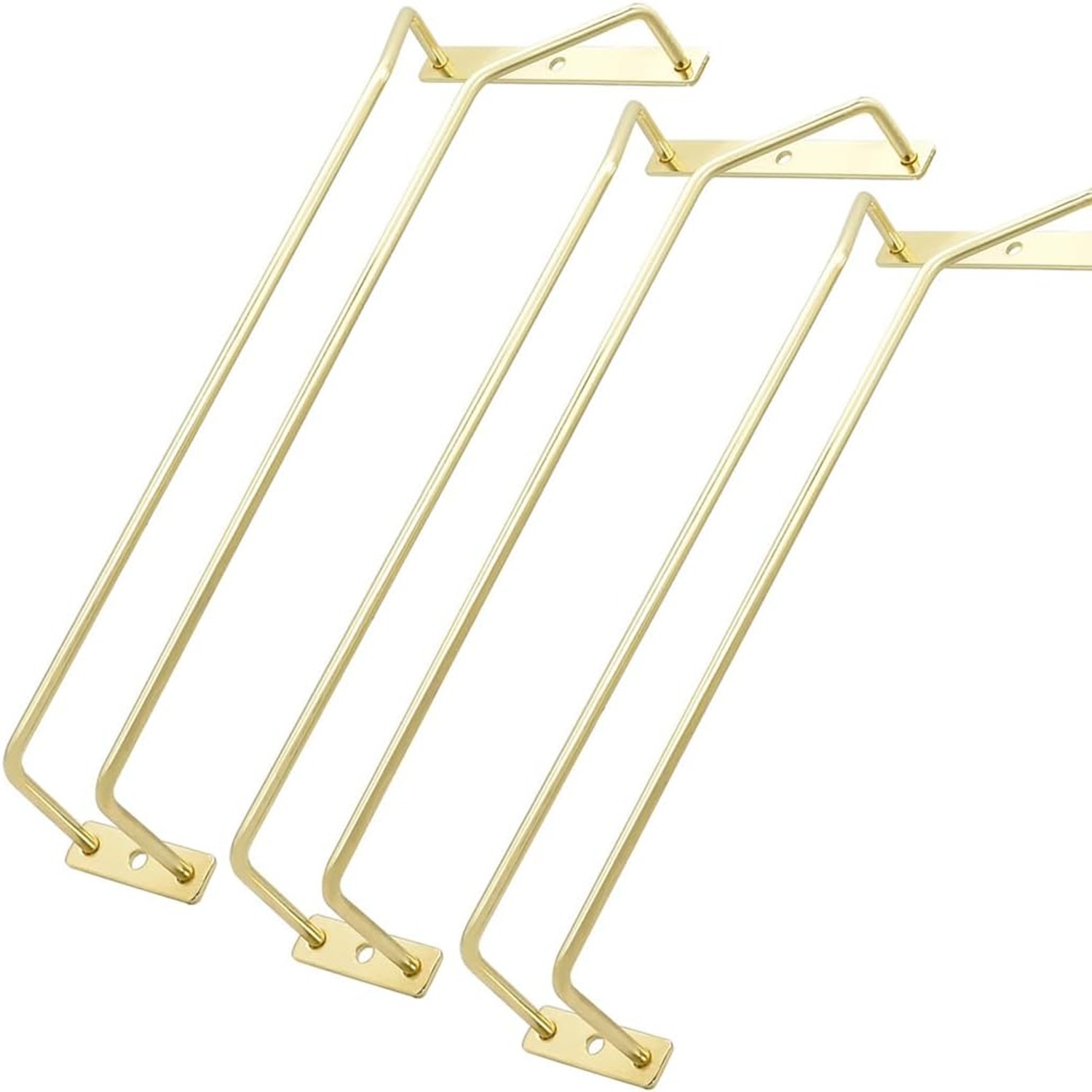 Gold Wine Glass Rack 30cm (3 Pack)